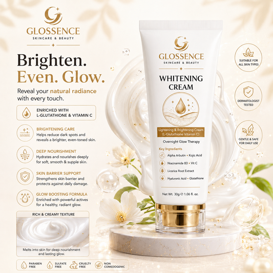 Glossence Whitening Tone Correction Cream 30g