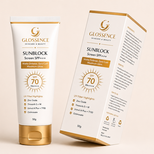 Glossence SPF 70 PA++++ Sunblock 50g